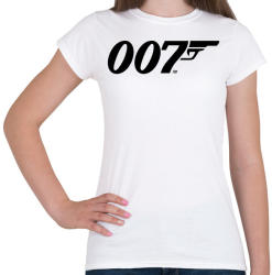 printfashion 007 logo - Női póló - Fehér (2893817)