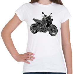 printfashion Yamaha mt2 - Női póló - Fehér (2927185)