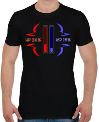 printfashion manahprpgfandesign - Férfi póló - Fekete (2904636)