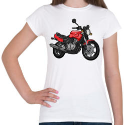 printfashion Honda Cb 500 y pc32 - Női póló - Fehér (2906427)