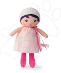 Kaloo Rongybaba csecsemőknek Perle K Tendresse Kaloo 18 cm fehér ruhában lágy textilből 0 hó-tól (K962094)