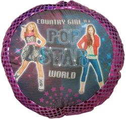 Ilanit Kispárna Pop Star Country Girl Ilanit lila 25 cm (IL13732)