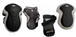 smarTrike Védőfelszerelés Safety Gear set M smarTrike térdre és csuklóra ergonomikus műanyagból fekete 9 évtől (ST4002005)