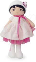 Kaloo Rongybaba csecsemőknek Perle K Tendresse Kaloo 25 cm fehér ruhácskában puha textilanyagból ajándékcsomagolásban (K962082)