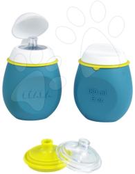 Beaba Szett palackok Beaba BabySqueez' 2in1 és Squeez'Portion bébiételre 2x180 ml 4 hó kortól kék (BE912624)