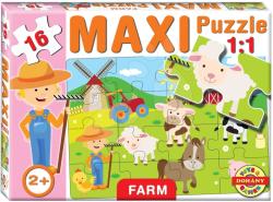 Dohány Baby puzzle Maxi Farm Dohány 16 darabos 24 hó-tól (DH64009)
