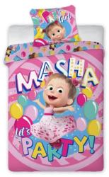 Faro Mása és a medve ágyneműhuzat szett - Party girl (580095) (580095)