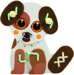 Trefl_vypredaj Loveste un papi de câine de jucărie din lemn (61129)