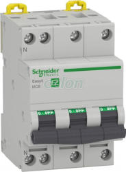 Schneider Electric Easy9 Siguranta automata 3P+N C 40A 4.5kA EZ9P32740 (EZ9P32740)