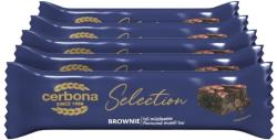 Cerbona Selection Brownie ízű müzliszelet kakaós bevonó talppal 5 x 22 g / Tízórai csomag