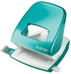 Leitz Lyukasztó, kétlyukú, 30 lap, LEITZ Nexxt Wow, jégkék (E50081051) (50081051)