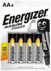 Energizer Elem, AA ceruza, 4 db, ENERGIZER Alkaline Power (EEAA4AP) (E300132901/E300132900)