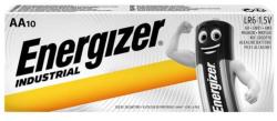Energizer Elem AA ceruza, 10 db, ENERGIZER Alkaline Industrial (EIAA10) (E300638701)