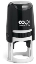COLOP Bélyegző, kör, COLOP Printer R 30, kék cserepárnával (IC1033060) (01033060)