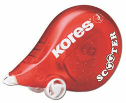 Kores Hibajavító roller, 4, 2 mm x 8 m, KORES Scooter, piros (IK848511) (84823)