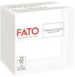 FATO Szalvéta, 1/4 hajtogatott, 24x24 cm, FATO Smart Table, fehér (KHH666) (82220003)