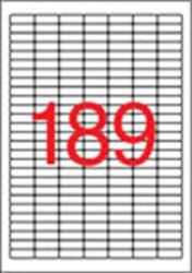 APLI Etikett, univerzális, 25, 4x10 mm, eltávolítható, kerekített sarkú, APLI, 4725 etikett/csomag (LCA10198) (10198)