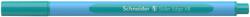 Schneider Golyóstoll, 0, 7 mm, kupakos, SCHNEIDER Slider Edge XB Pastel, óceán (TSCSLEXPO) (152234)