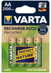 VARTA Tölthető elem, AA, ceruza, újrahasznosított, 4x2100 mAh, VARTA (VAKU78) (56816101404)