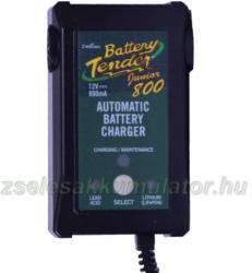 Battery Tender Junior 800, Zselés, ólom savas, AGM, Líthium akkumulátor töltő 12V 0, 8A töltőáram