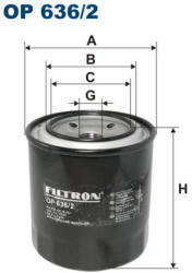 Filtron OP636/2 Filron olajszűrő