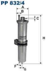 Filtron PP832/4 Filtron üzemanyagszűrő