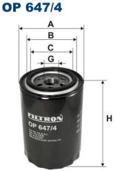 Filtron OP647/4 Filron olajszűrő
