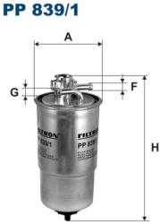 Filtron PP839/1 Filtron üzemanyagszűrő