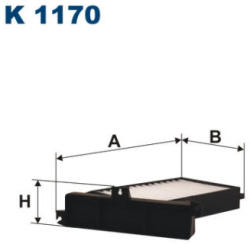 Filtron K1170 Filtron pollenszűrő