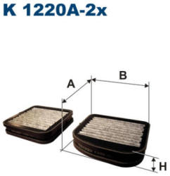 Filtron K1220a-2x Filtron pollenszűrő