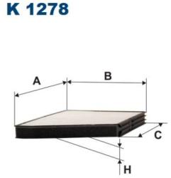 Filtron K1278 Filtron pollenszűrő