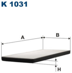 Filtron K1031 Filtron pollenszűrő