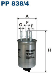 Filtron PP838/4 Filtron üzemanyagszűrő