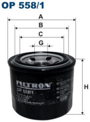 Filtron OP558/1 Filron olajszűrő