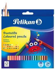 Pelikan Creioane colorate 24 culori Pelikan 700122 (700122)
