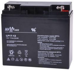 Max Power Acumulator stationar SLA 12V 17Ah maxpower (BAT0405) - electrostate