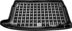 Rezaw-Plast Volkswagen VW Polo méretpontos fekete gumi csomagtértálca, a mélyíthető padló felső részére 2009-2017, 231849