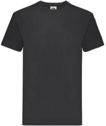 Fruit of the Loom Csomag akciós póló (minimum 3 db) Uniszex póló Rövid ujjú Fruit of the Loom Super Premium Tee - 3XL, Fekete