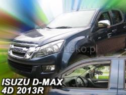 HEKO ISUZU D-MAX II 2 és 4 ajtós első szélterelő/légterelő 2012-től, 2 db-os készlet 34004