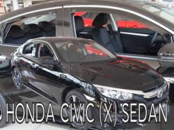 HEKO Honda Civic 4 ajtós/Sedan első+hátsó légterelő 2017-től, 4 db-os készlet 17182