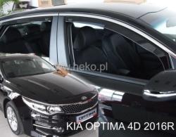 HEKO Kia Optima (JF alvázkód) 4 ajtós szedán első+hátsó légterelő/szélterelő 2016-tól, 4 db-os készlet 20171