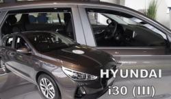 HEKO Hyundai i30 5 ajtós és kombi (PD alvázkód) első+hátsó szélterelő/légterelő 2017-től, 4 db-os készlet 17291