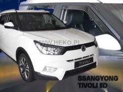 HEKO Ssangyong Tivoli és XLV első+hátsó légterelő, szélterelő 2015-től, 4 db-os készlet 28913