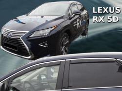 HEKO Lexus RX első+hátsó ajtó légterelő 2016-tól, 4 db-os készlet 30025