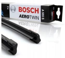 Bosch VW Polo V Hatchback (6R1, 6C1) 2009 - 2017 első ablaktörlő lapát készlet, méretpontos, gyári csatlakozós, Bosch 3397007555 A555S