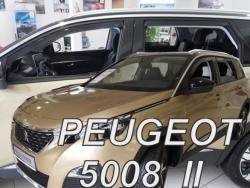 HEKO PEUGEOT 5008 II 5 ajtós első+hátsó légterelő 2017-től, 4 db-os készlet 26158