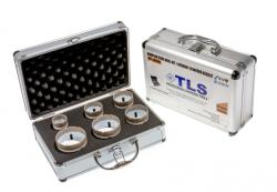  TLS-COBRA PRO 6 db-os 30-35-40-45-50-65 mm - lyukfúró készlet - alumínium koffer