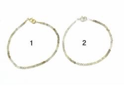 Bratara Cuart Fumuriu Diametru 52 mm - Margele Rotunde Fatetate - 2x2 mm - Accesorii GF