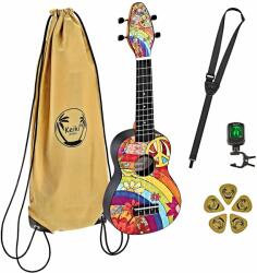 Ortega Guitars K2-68 Peace '68 Ukulele soprano (K2-68)