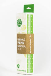 4 rétegű papír szívószál - bambusz mintás, 35 db/csomag